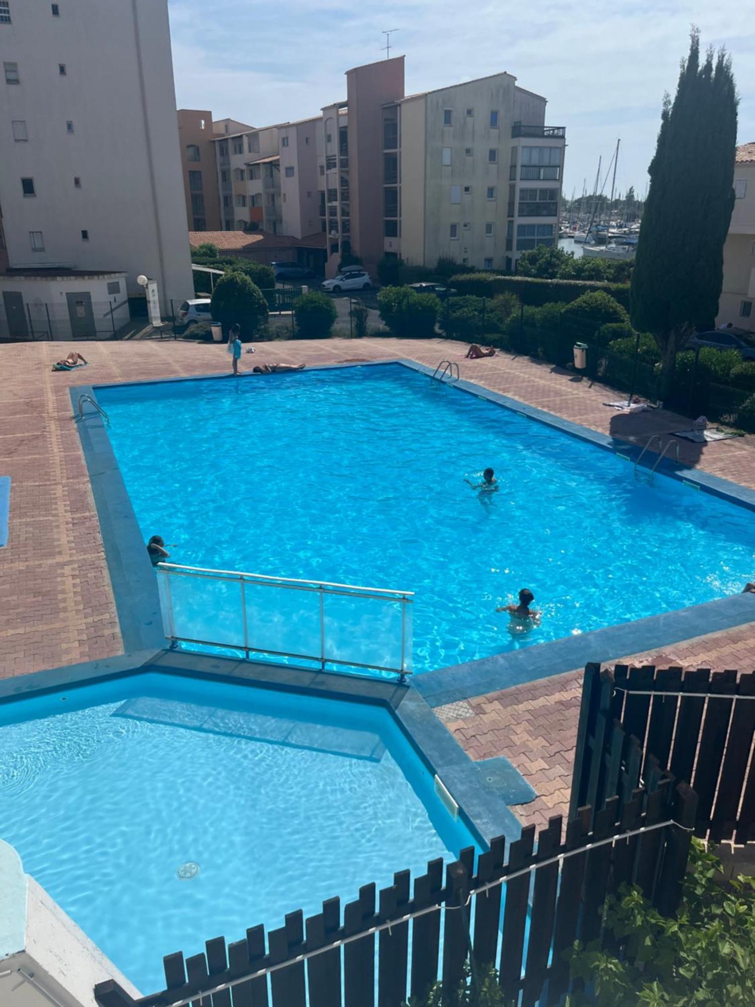 Studio cabine Vue Mer île des Pêcheurs cap d'Agde Exterior foto