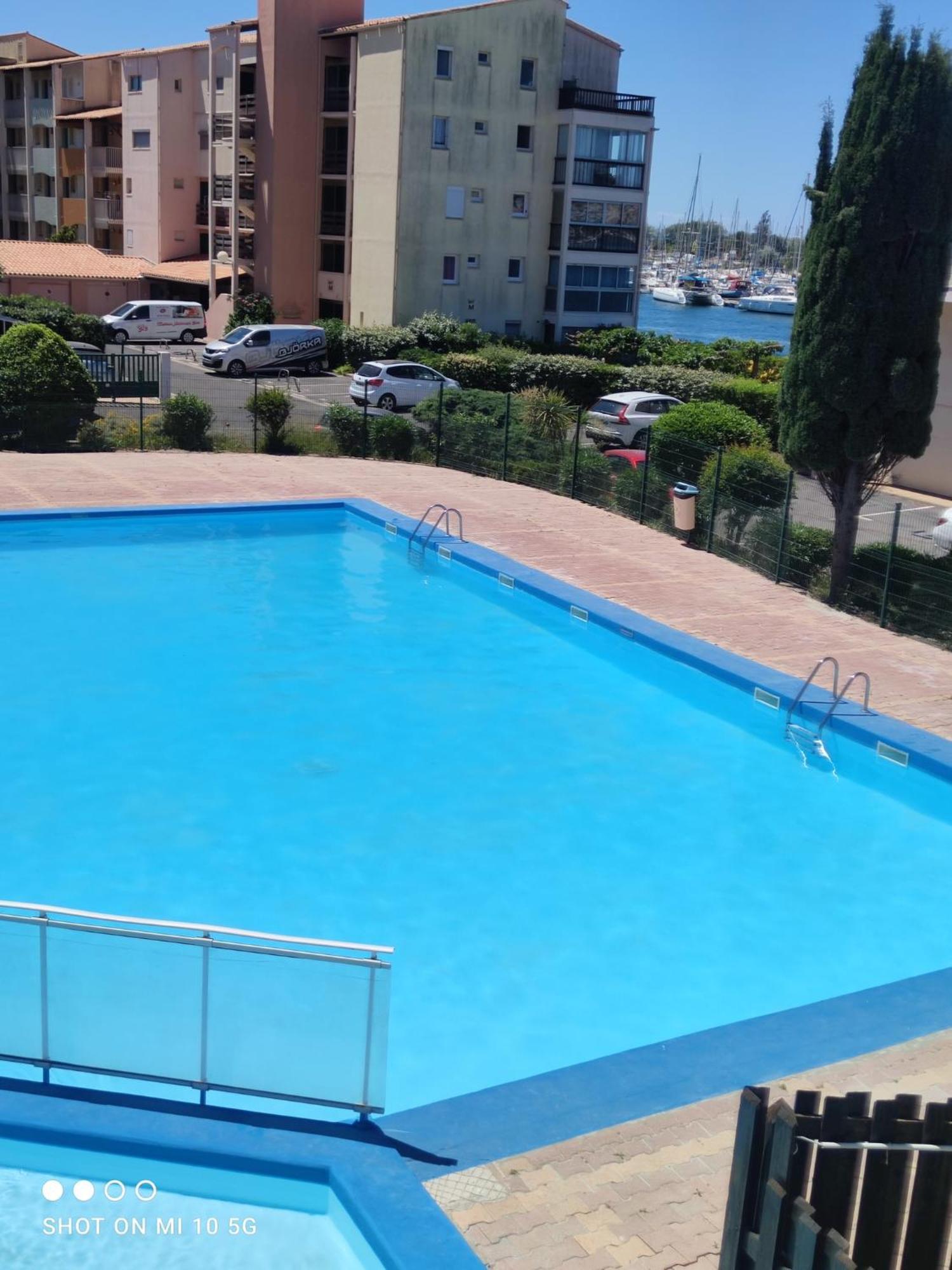 Studio cabine Vue Mer île des Pêcheurs cap d'Agde Exterior foto